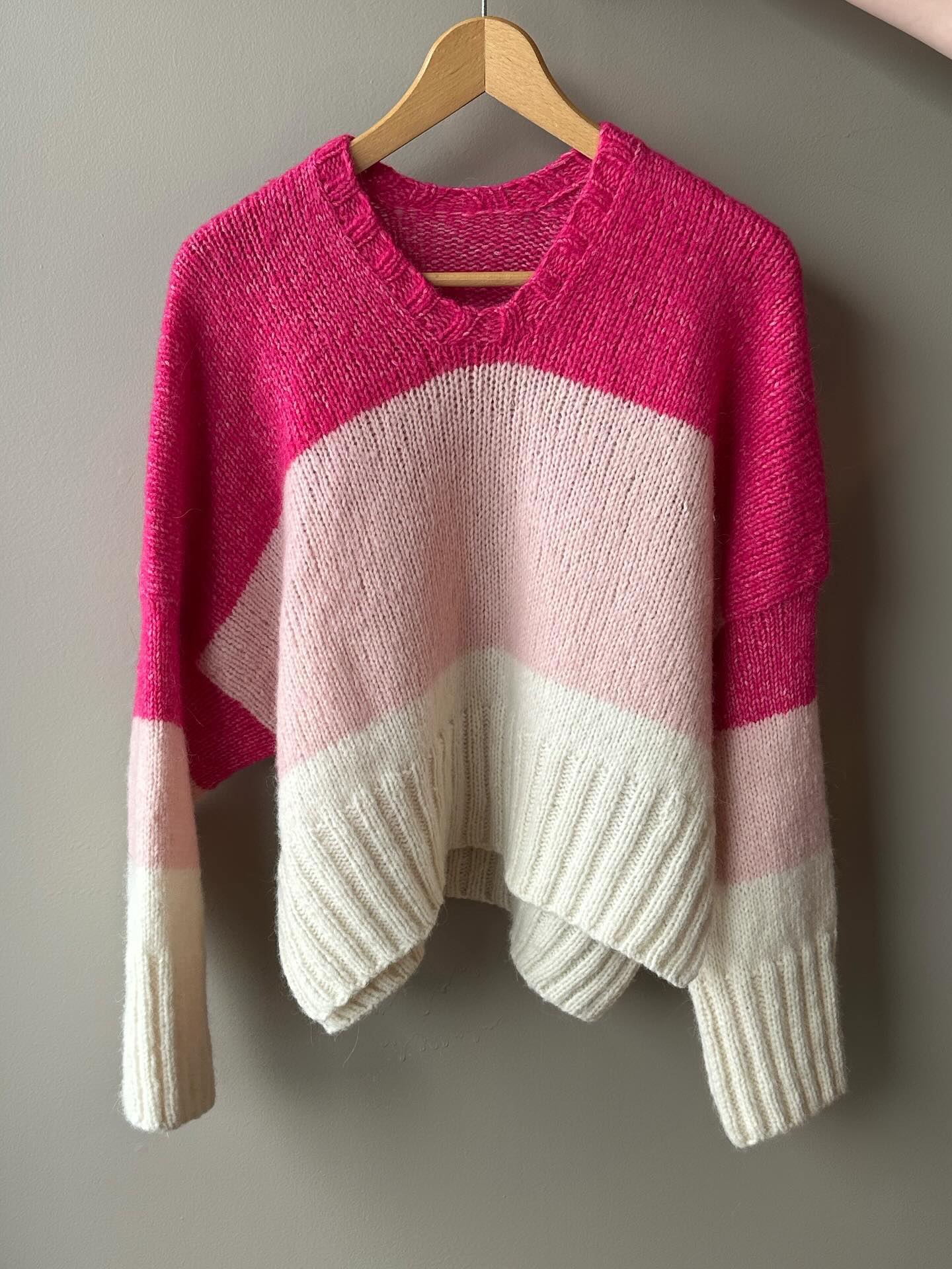 Garnpakke - Tricolorsweater
